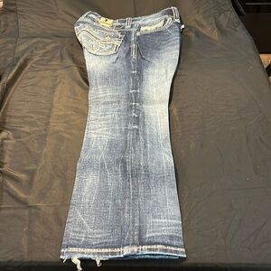 Men’s Rock Revival Jeans Chus Bootcut Size 33 X 31